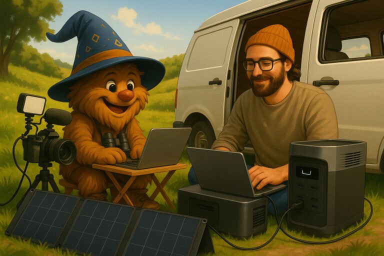 EcoFlow 160W solar panel review real‑world output: Balian and Creator in Vanlife